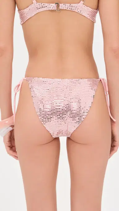 Peixoto Tonie Full Bikini Bottoms Renaissance Rose | Thumbnail 3
