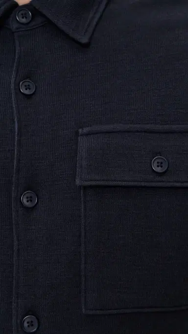 Vince Double lub Shirt Jacket Coastal | Thumbnail 6 Vince Double lub Shirt Jacket Coastal | Thumbnail 6