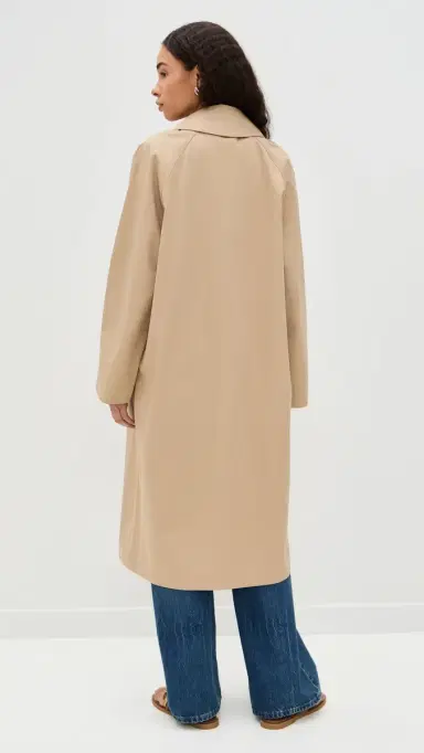 Jenni Kayne Leo Trench Coat Dark Khaki L | Thumbnail 3 Jenni Kayne Leo Trench Coat Dark Khaki L | Thumbnail 3