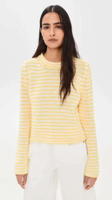 La Ligne Fine Stripe Mini Marina Sweater | Thumbnail 2