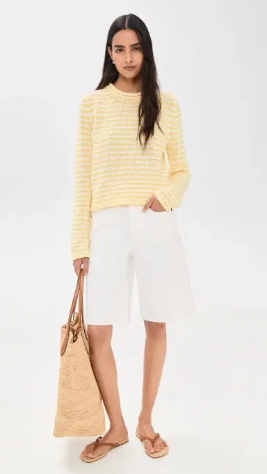La Ligne Fine Stripe Mini Marina Sweater | Thumbnail 5