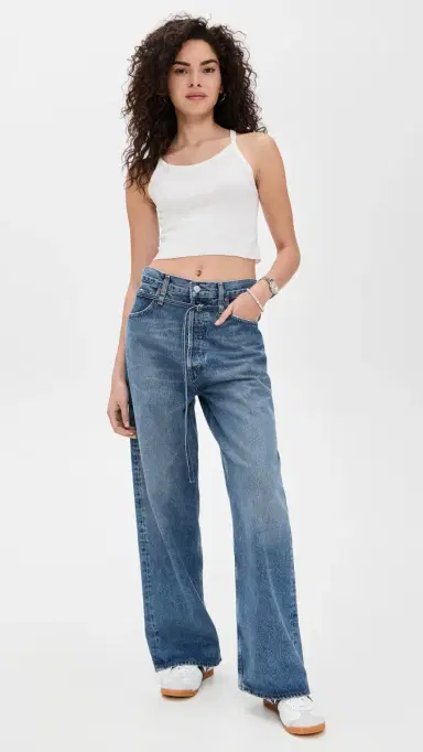 ÉTERNE Cropped Rib Tank | Thumbnail 5