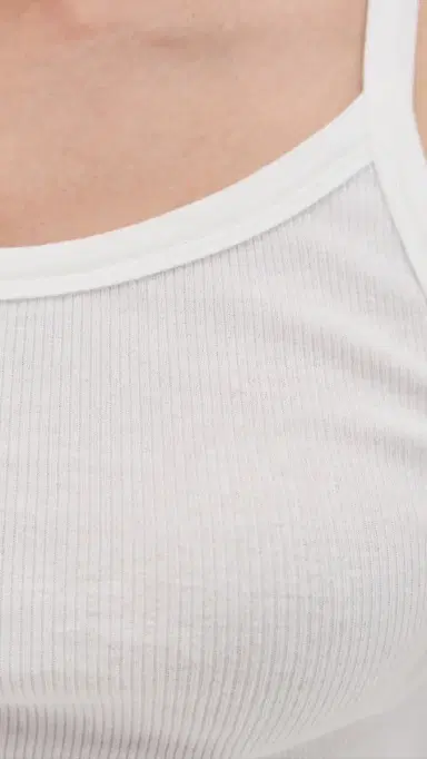 ÉTERNE Cropped Rib Tank | Thumbnail 6