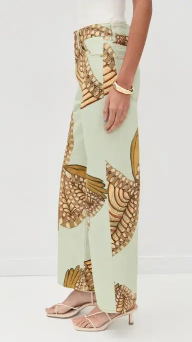 Ulla Johnson Willow Jeans Water Blossoms 26 | Thumbnail 4