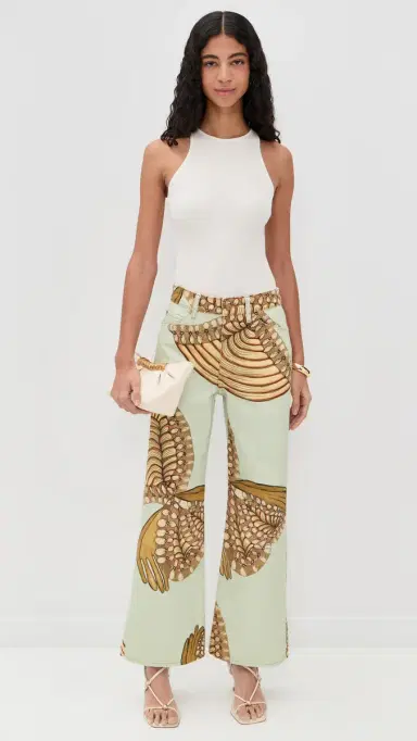 Ulla Johnson Willow Jeans Water Blossoms 26 | Thumbnail 5