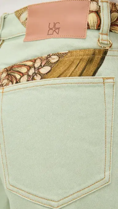 Ulla Johnson Willow Jeans Water Blossoms 26 | Thumbnail 6