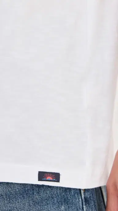 Faherty Sunwashed Pocket Tee White | Thumbnail 6 Faherty Sunwashed Pocket Tee White | Thumbnail 6