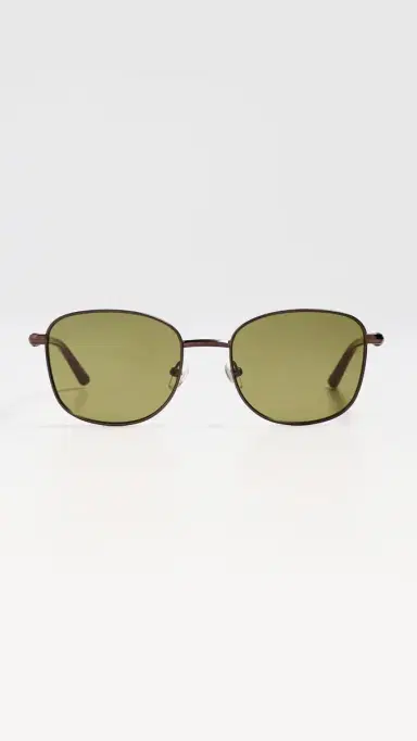 Jacquemus Round Metal Sunglasses Brown One Size | Thumbnail 2 Jacquemus Round Metal Sunglasses Brown One Size | Thumbnail 2