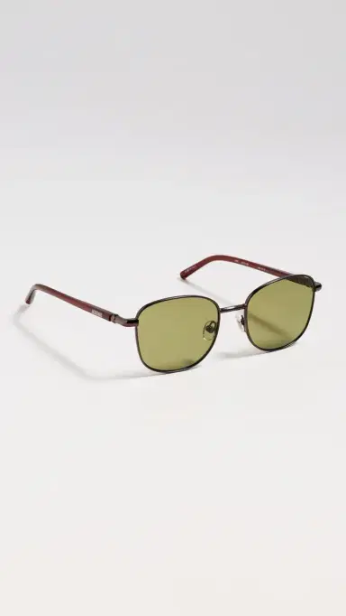 Jacquemus Round Metal Sunglasses Brown One Size | Thumbnail 4 Jacquemus Round Metal Sunglasses Brown One Size | Thumbnail 4