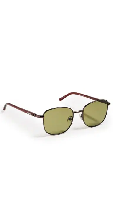 Jacquemus Round Metal Sunglasses Brown One Size | Thumbnail 1 Jacquemus Round Metal Sunglasses Brown One Size | Thumbnail 1