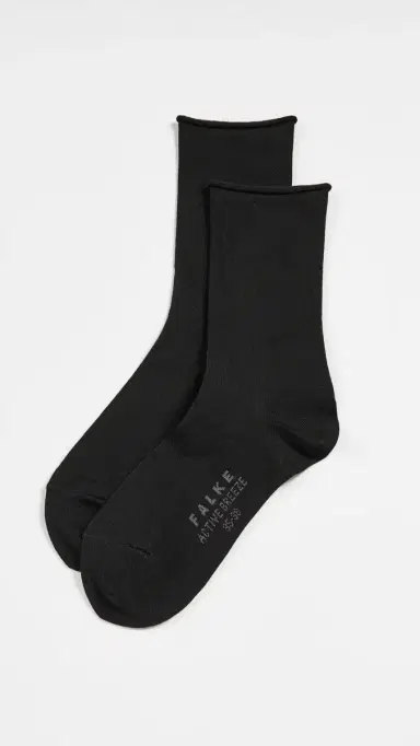 FALKE Active Breeze Roll Top Socks Black 35-38 | Thumbnail 2