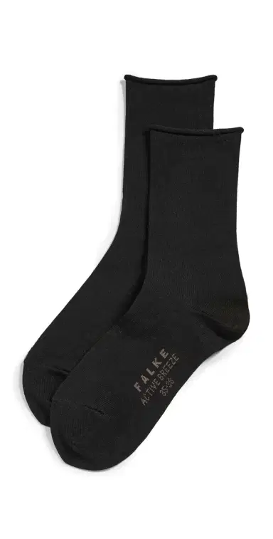 FALKE Active Breeze Roll Top Socks Black 35-38 | Thumbnail 1