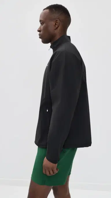 Malbon Performance Quarter Zip Shell Pullover Black S | Thumbnail 4