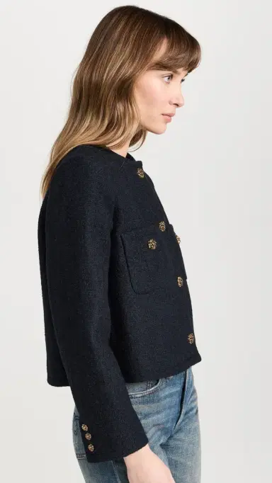 Ba&sh Meredith Jacket Marine 1 | Thumbnail 4