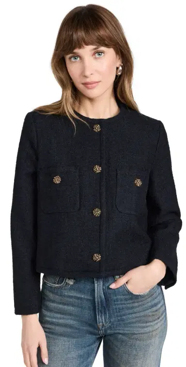 Ba&sh Meredith Jacket Marine 1 | Thumbnail 1
