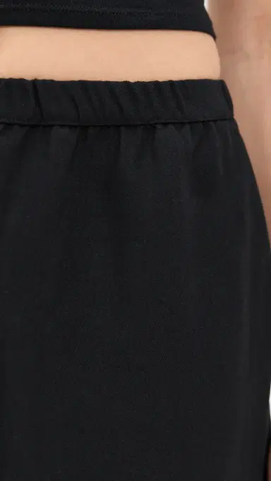 Enza Costa Twill Bermuda Shorts Black | Thumbnail 6 Enza Costa Twill Bermuda Shorts Black | Thumbnail 6