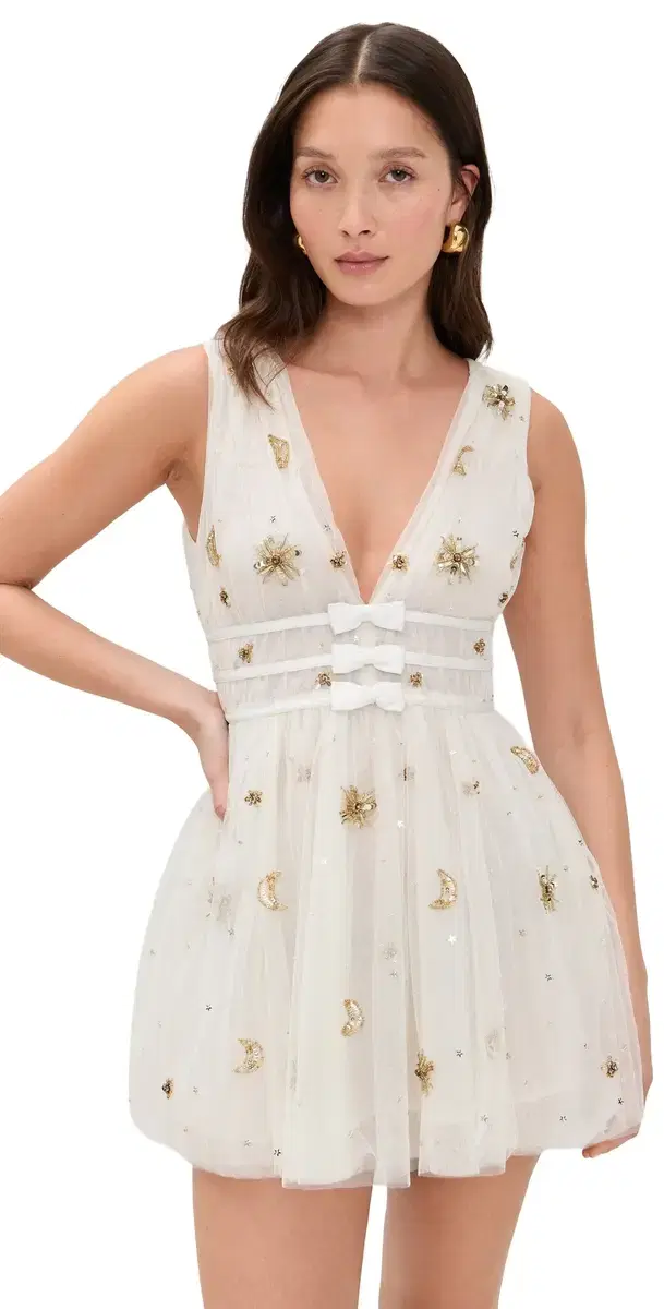 Lawton Dress Lunar Gold