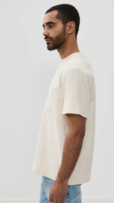 Rhythm Vintage Terry T-Shirt Natural | Thumbnail 4