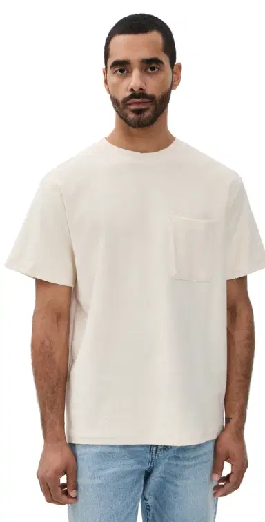Rhythm Vintage Terry T-Shirt Natural | Thumbnail 1