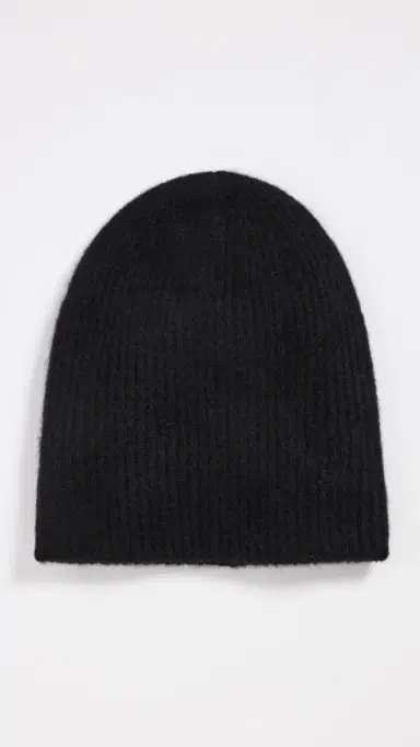 White + Warren Cashmere Plush Rib Beanie Black One Size | Thumbnail 2 White + Warren Cashmere Plush Rib Beanie Black One Size | Thumbnail 2