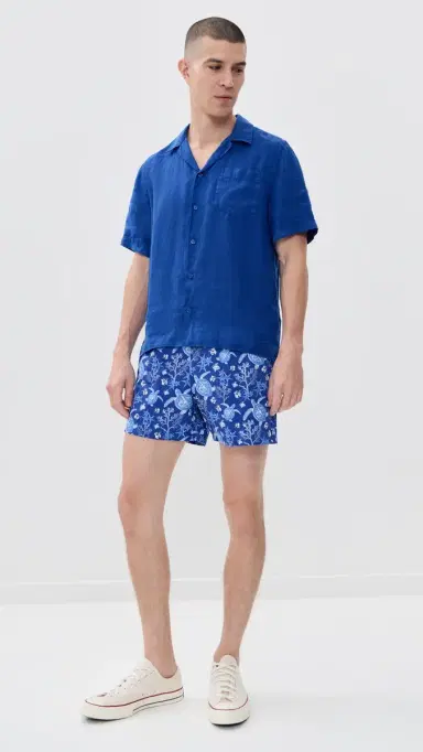 Vilebrequin Charli Linen Camp hirt Marrakech | Thumbnail 5 Vilebrequin Charli Linen Camp hirt Marrakech | Thumbnail 5