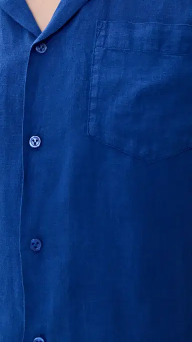 Vilebrequin Charli Linen Camp hirt Marrakech | Thumbnail 6 Vilebrequin Charli Linen Camp hirt Marrakech | Thumbnail 6