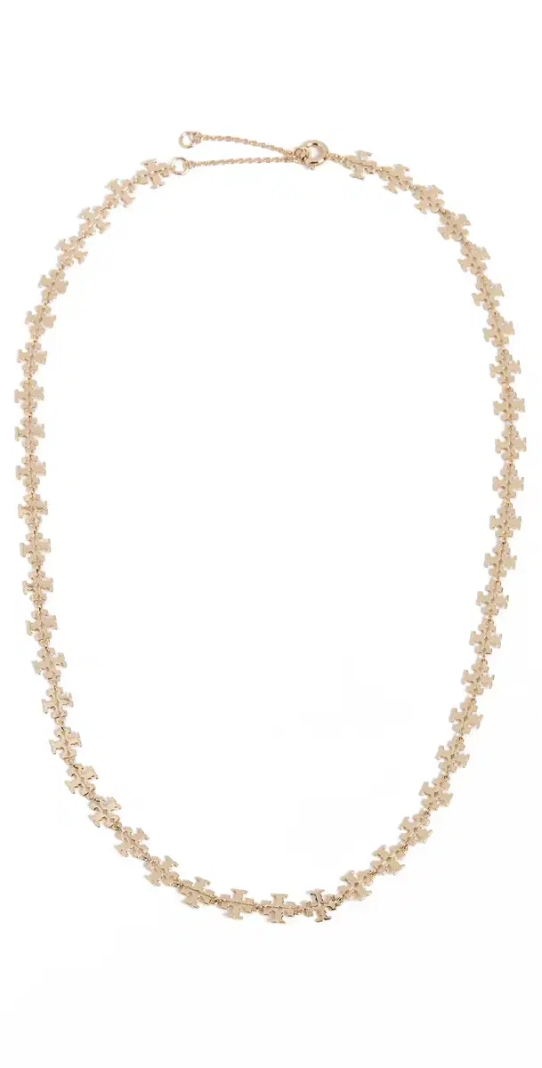 Tory Burch Icon Necklace Tory Gold One Size