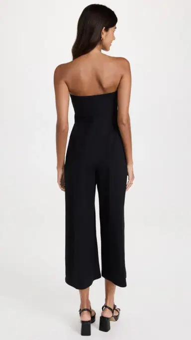 susana monaco Aimee Jumpsuit Black | Thumbnail 3