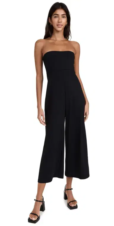 susana monaco Aimee Jumpsuit Black | Thumbnail 1