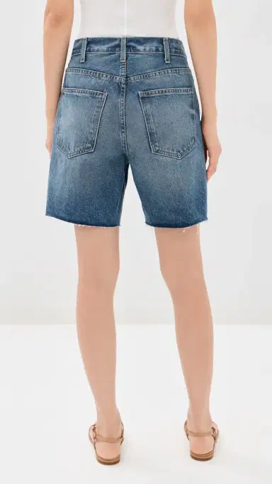 Nili Lotan Russel Denim Shorts Rosebowl Wash | Thumbnail 3 Nili Lotan Russel Denim Shorts Rosebowl Wash | Thumbnail 3