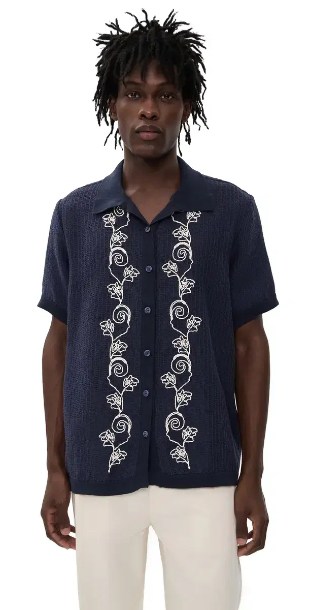 Jared Embroidered hirt Multicolor