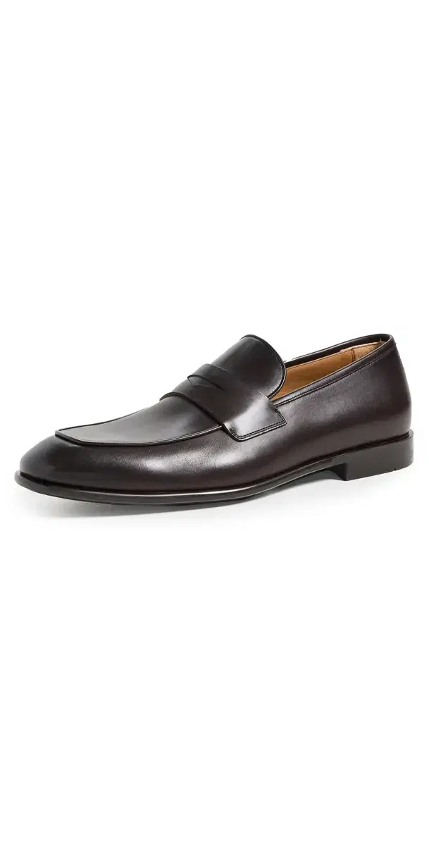 FERRAGAMO Funes Loafers Hickory