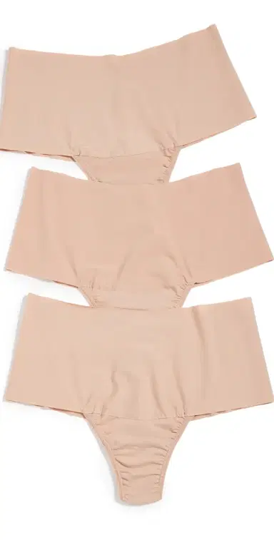 Hanky Panky Breathe Hi Rise Thong 3 Pack Tau3 L | Thumbnail 1
