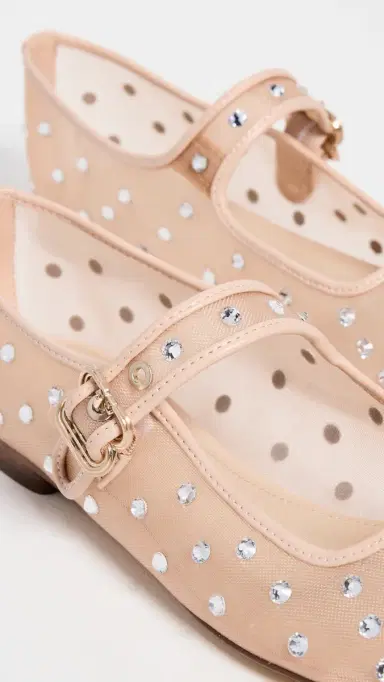 Sam Edelman Michaela Mesh Ballet Flats Vintage Pink 7 | Thumbnail 6