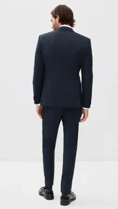 BOSS Hugo Two Piece Tuxedo Dark Blue 48R | Thumbnail 3