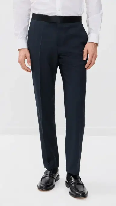BOSS Hugo Two Piece Tuxedo Dark Blue 48R | Thumbnail 5