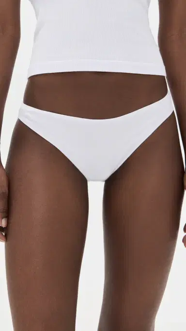 Lunya Seamless Modal Bikini Sincere White | Thumbnail 2