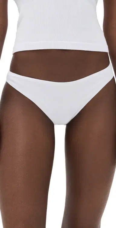 Lunya Seamless Modal Bikini Sincere White | Thumbnail 1