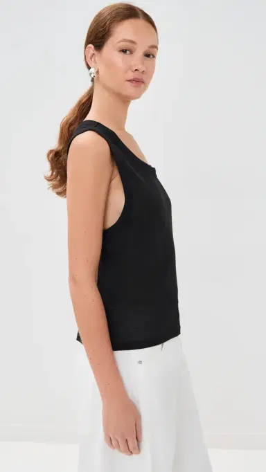 Co Jersey Tank Top Black L | Thumbnail 4