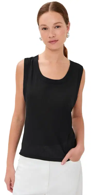 Co Jersey Tank Top Black L | Thumbnail 1