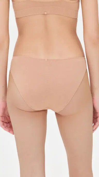 Lunya Seamless Modal Bikini Hushed Tan L | Thumbnail 3