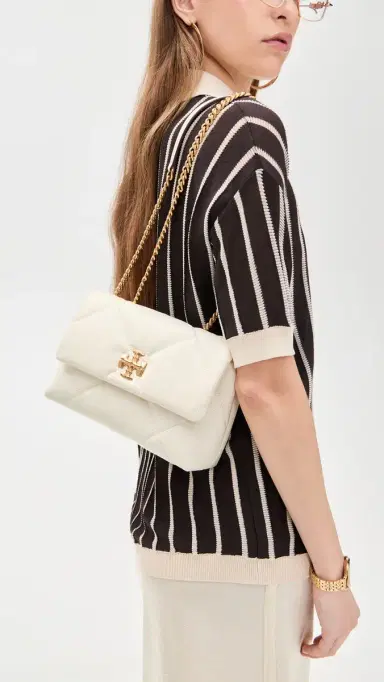 Tory Burch Kira Diamond Quilt Small Convertible Shoulder Bag | Thumbnail 3