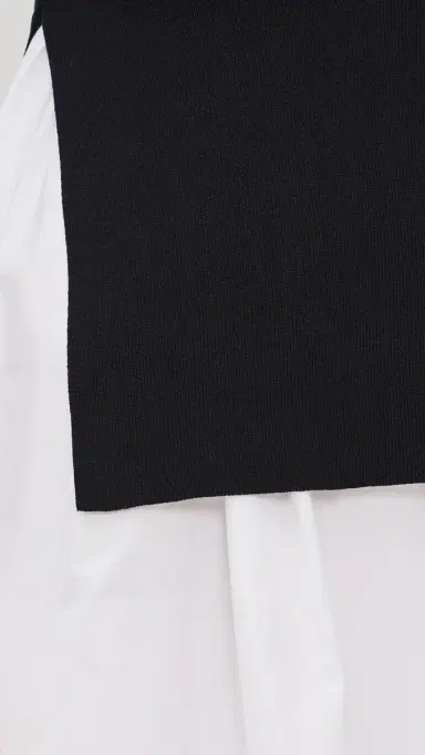 English Factory Knit Combo Dress Black S | Thumbnail 6