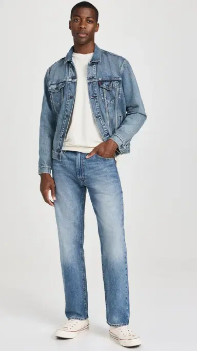 Levi's 555 Relaxed Straight Jeans Indigo Champion 34 | Thumbnail 5 Levi's 555 Relaxed Straight Jeans Indigo Champion 34 | Thumbnail 5