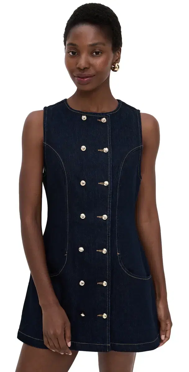 Hanna Dress Indigo Rinse