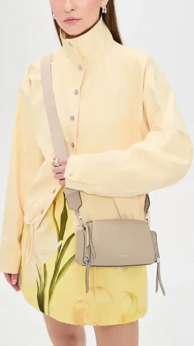 Tory Burch Perry Voyager Handbag Soft Cement | Thumbnail 3 Tory Burch Perry Voyager Handbag Soft Cement | Thumbnail 3