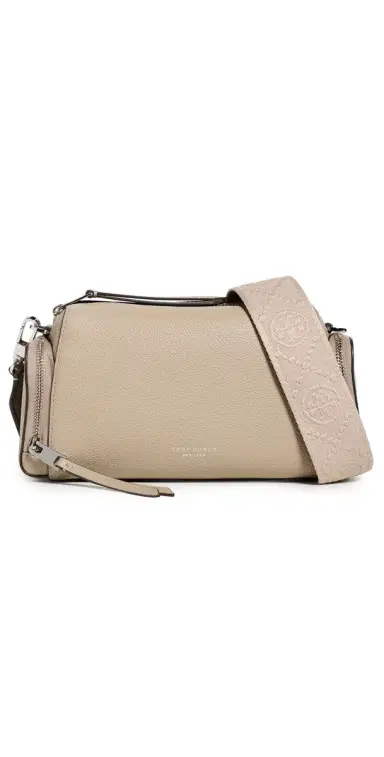 Tory Burch Perry Voyager Handbag Soft Cement | Thumbnail 1 Tory Burch Perry Voyager Handbag Soft Cement | Thumbnail 1