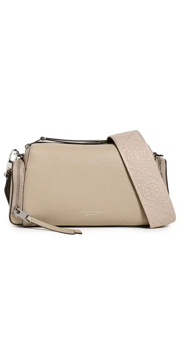 Tory Burch Perry Voyager Handbag Soft Cement One Size