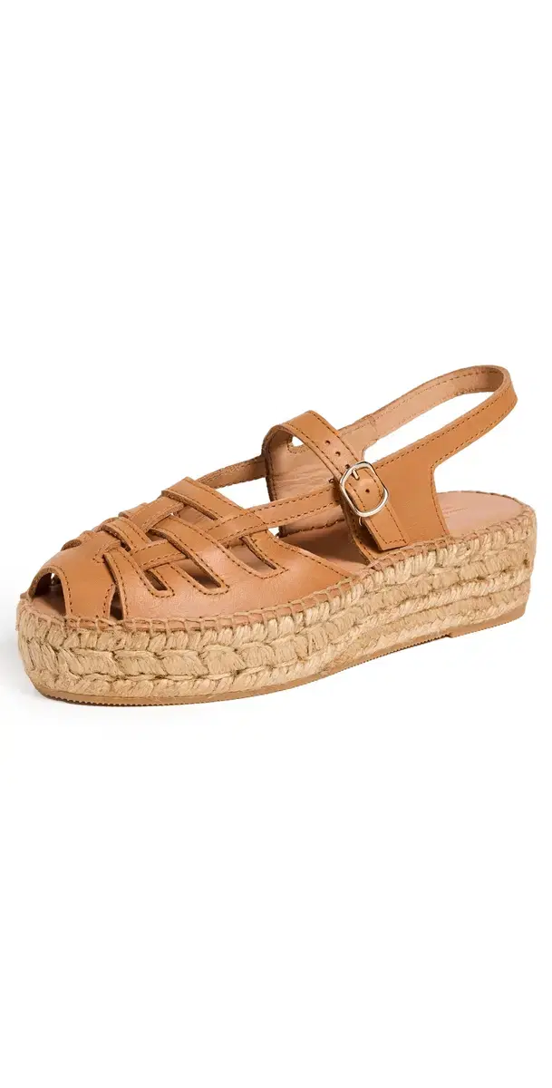 Thalis Espadrilles Light Brown