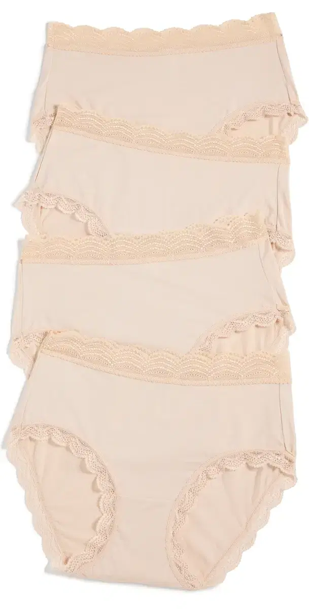 High Rise Knicker 4 Pack Sand